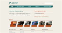 Desktop Screenshot of liljedahlgroup.se