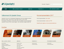 Tablet Screenshot of liljedahlgroup.se
